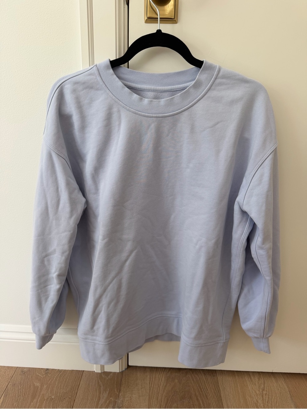 Lululemon perfectly oversized crew - powder blue XS/S
